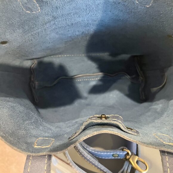 BRAND NEW~ORIGINAL INDIGO! PLG MINI CROSSBODY TOTE ~ FREE SHIPPING! - Picture 5 of 7